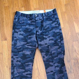 Joe Fresh Blue/Black Camo Chinos / Khakis – 34x32
